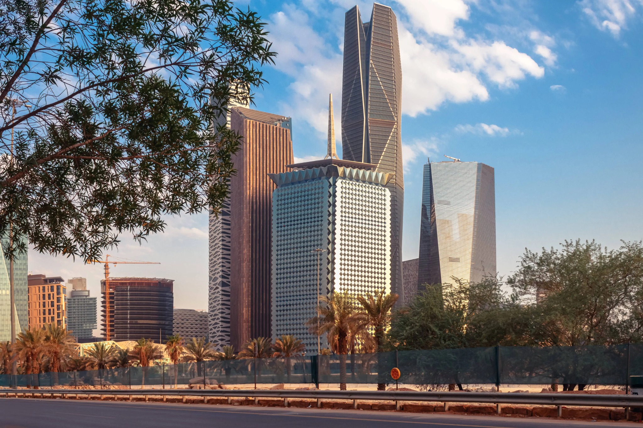 Modern city skyline